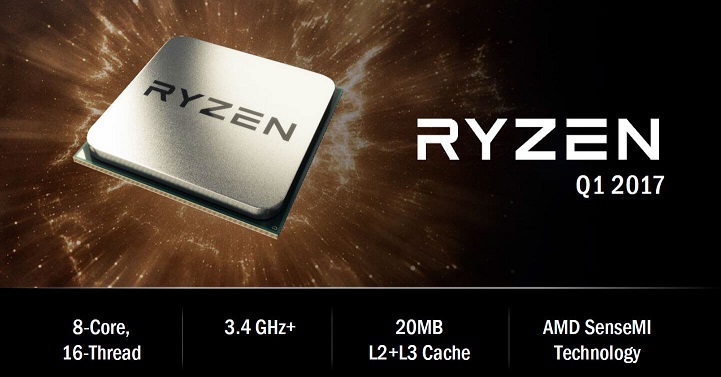 CPU thế hệ mới của AMD có tên gọi Ryzen