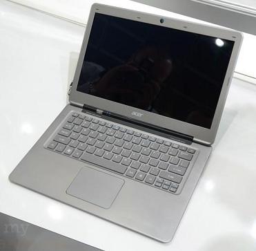 Acer tiến vào thị trường Ultrabook với Aspire S3 dày 13mm