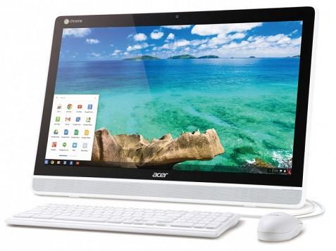 Hệ thống  AIO TouchScreen của Acer dùng Chrome OS