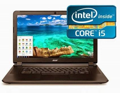 Acer Chromebook 15 trang bị Core i5 Broadwell rẻ hơn Chromebook Pixel 2