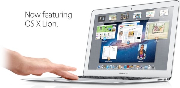 Apple phát hành Mac OS X Lion 30$ , MacBook Air mới