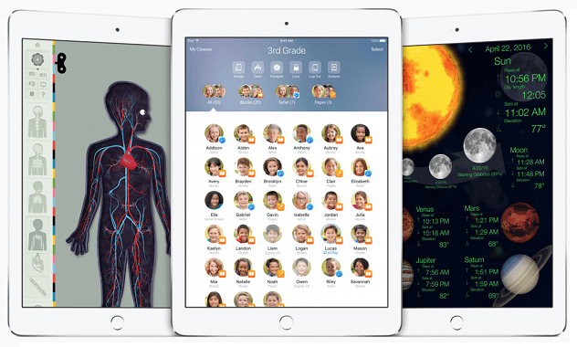 iOS 9.3 thêm hỗ trợ nhiều người dùng cho iPad trong lớp học
