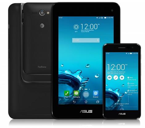 Asus PadFone ghép điện thoại với máy tính bảng có giá 200$