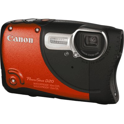 Canon giới thiệu máy ảnh bỏ túi PowerShot D20 chụp ảnh dưới nước