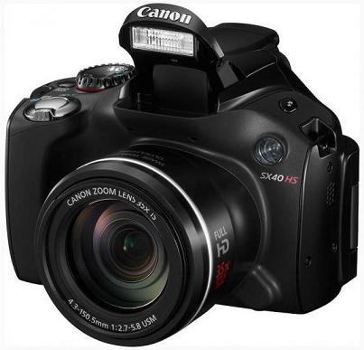 Canon giới thiệu máy ảnh PowerShot S100 và SX40HS trang bị DIGIC 5