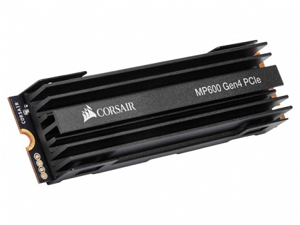 SSD Corsair Force MP600 PCIe 4.0 M.2 NVMe đạt tốc độ 4950MB/s