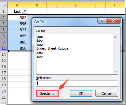 Excel : Xóa những phần ẩn còn lại trong danh sách đã được lọc