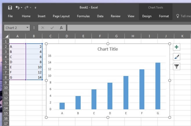 Excel 2016 : Lưu biểu đồ thành file dạng PDF