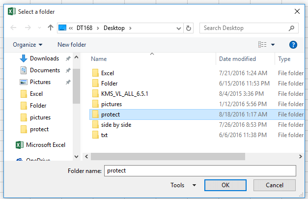 Excel : Bảo vệ tất cả những file trong một thư mục cùng một lúc