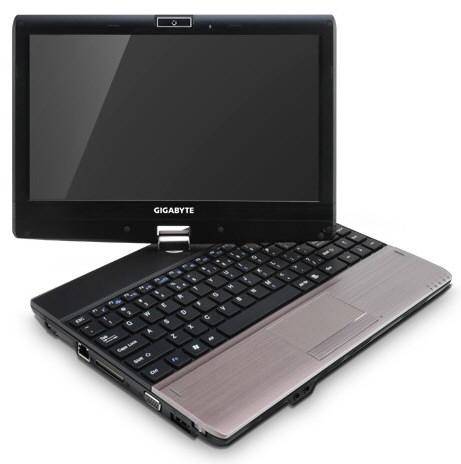Gigabyte trưng bày Netbook có thể chuyển đổi sang Tablet T1006