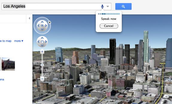 Chrome có thêm tìm kiếm bằng giọng nói trong Google Maps