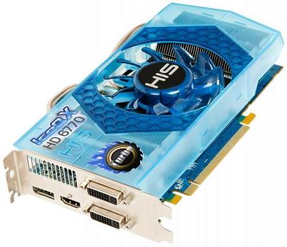 HIS chào bán Radeon HD HD6770 IceQ X Turbo