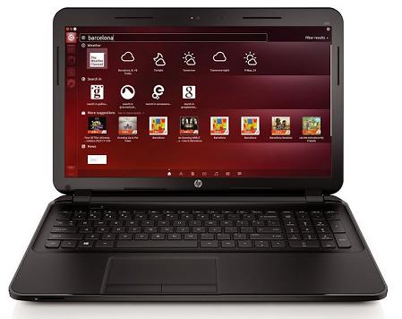 Máy xách tay HP dùng Ubuntu 14.04 đã sẵn sàng và được hoàn lại 150$