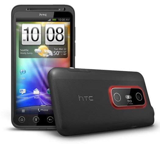 24/6 Sprint sẽ bán HTC EVO 3D và EVO View4G