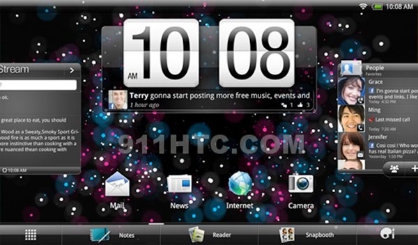 Những tính năng của Tablet 10-inch sắp tới của HTC