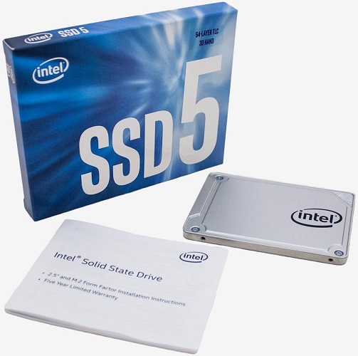 Intel SSD 545s là loại đầu tiên dùng công nghệ TLC 3D NAND 64 lớp