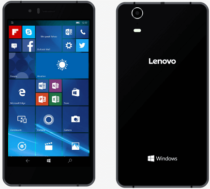 Lenovo cho ra mắt điện thoại Windows 10 Mobile đầu tiên của mình