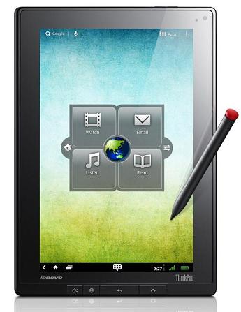 ThinkPad Tablet được đặt hàng trên trang Lenovo