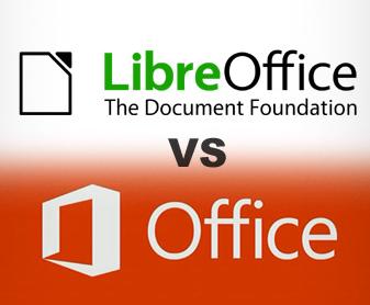 LibreOffice chiến thắng  khi so sánh tính năng với Microsoft Office 2013