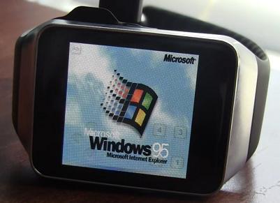 Windows 95 trên Android Wear 