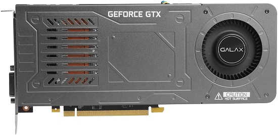 Galax thông báo GeForce GTX1080 Single-slot đầu tiên thế giới 