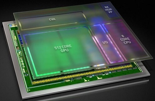 NVIDIA giới thiệu chip SoC Xavier với GPU Volta cho những xe ô tô tự lái 