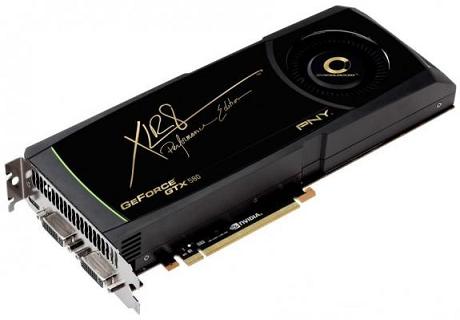 GeForce GTX580 XLR8 OC của PNY bán ra tại Châu Âu