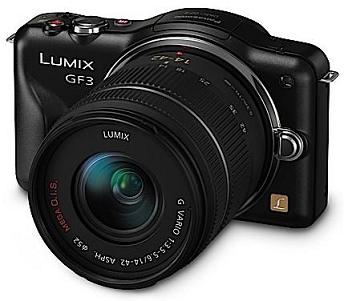 Máy ảnh có thể thay đổi ống kính Lumix DMC-GF3 của Panasonic
