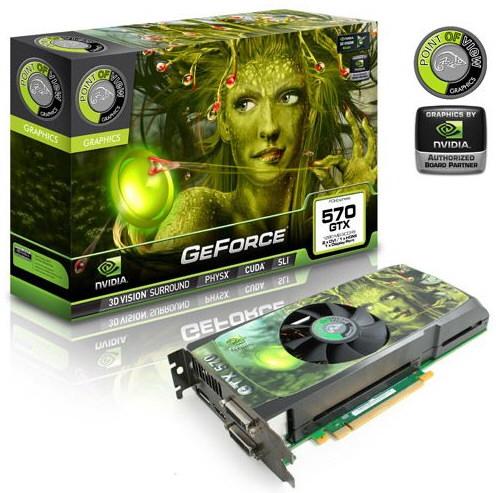 GeForce GTX570 2.5GB VRAM của Point of View