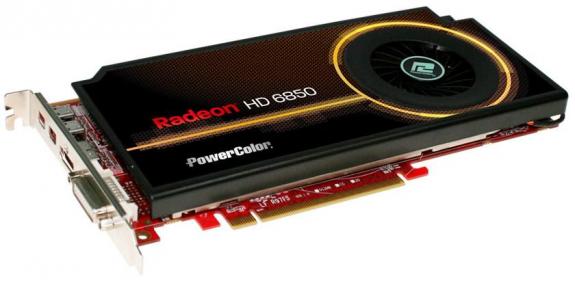 PowerColor Radeon HD 6850 chiếm chỗ 1 khe cắm