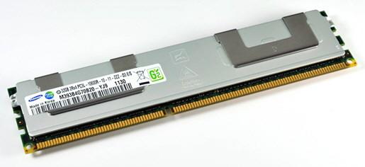 Samsung sản xuất thanh nhớ 32GB DDR3 cho máy chủ tiết kiệm điện
