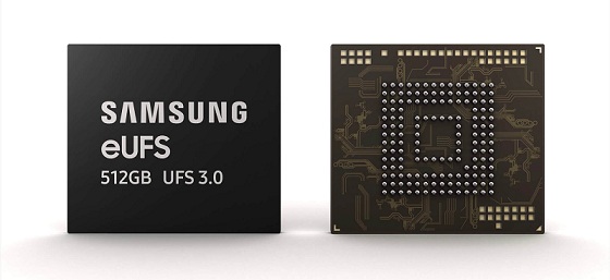 Samsung eUFS 3.0 dung lượng lên tới 1TB và tốc độ nhanh gấp đôi