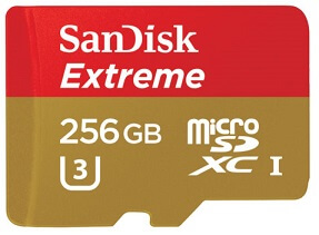 SanDisk thông báo thẻ nhớ microSD 256GB nhanh nhất thế giới 