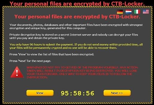 Ransomware CTB-Locker cho những trang web được viết bằng PHP đã có trên GitHub