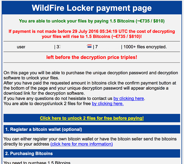Hai công cụ giải mã miễn phí cho WildFire