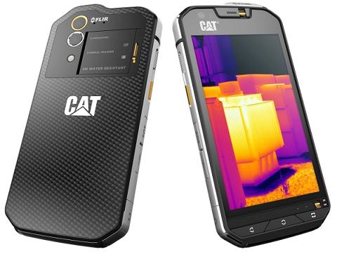 Caterpillar cho ra mắt điện thoại đầu tiên tích hợp Camera hình ảnh nhiệt 