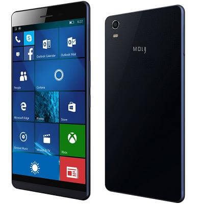 Coship Moly X1 dùng Windows 10 Mobile có giá 300$