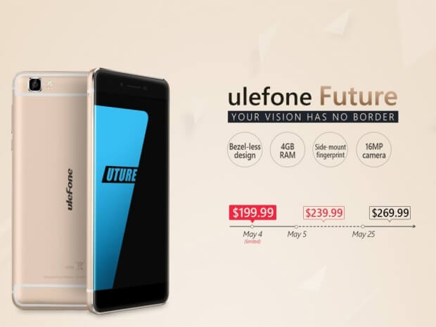 Ulefone có điện thoại Helio P10 giá 200$