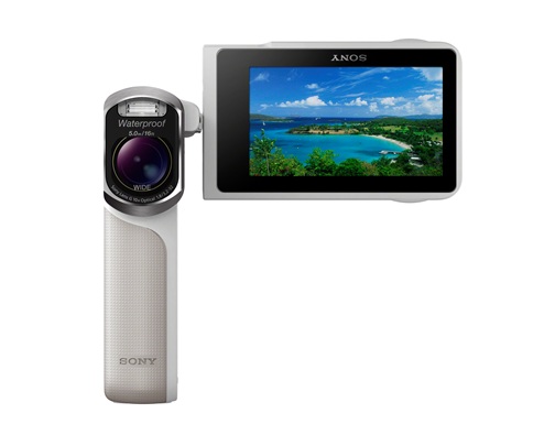 Sony với máy quay Handycam GW55VE chống va đập và chống nước