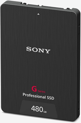 Sony G Series Professional SSD được thiết kế cho video 4K