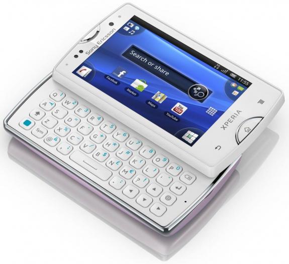 Sony Ericsson cho ra mắt Xperia mini và mini pro chạy Android 2.3