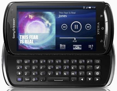 Xperia pro được Sony Ericsson bán ra trong tháng này