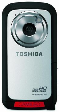 Máy quay Camileo BW10 Full HD chống nước của Toshiba