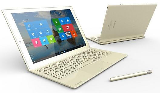 Toshiba dynaPad kèm theo bút chỉ , cạnh tranh với Surface