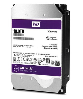 Western Digital thêm model 10TB cho dòng Purple