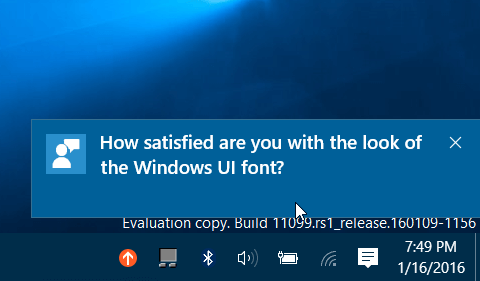 Windows 10 : Ngừng yêu cầu gửi thông tin phản hồi 