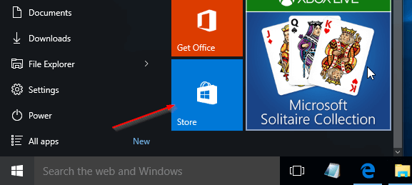 Cài đặt ứng dụng Store Apps không phải chuyển đổi sang tài khoản Microsoft trong Windows 10