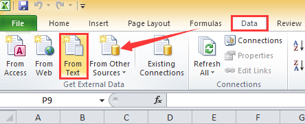 Chuyển đổi tài liệu Word sang Excel